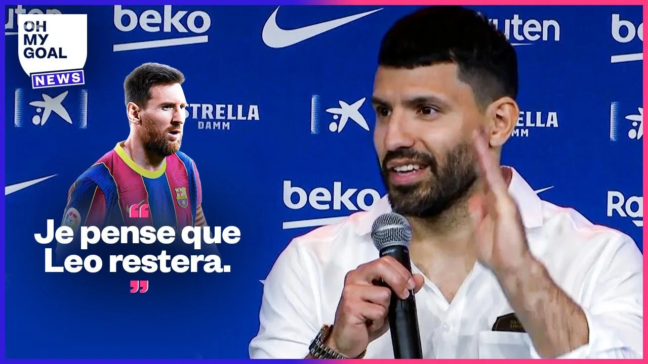 Sergio Agüero lâche un gros indice sur l'avenir de