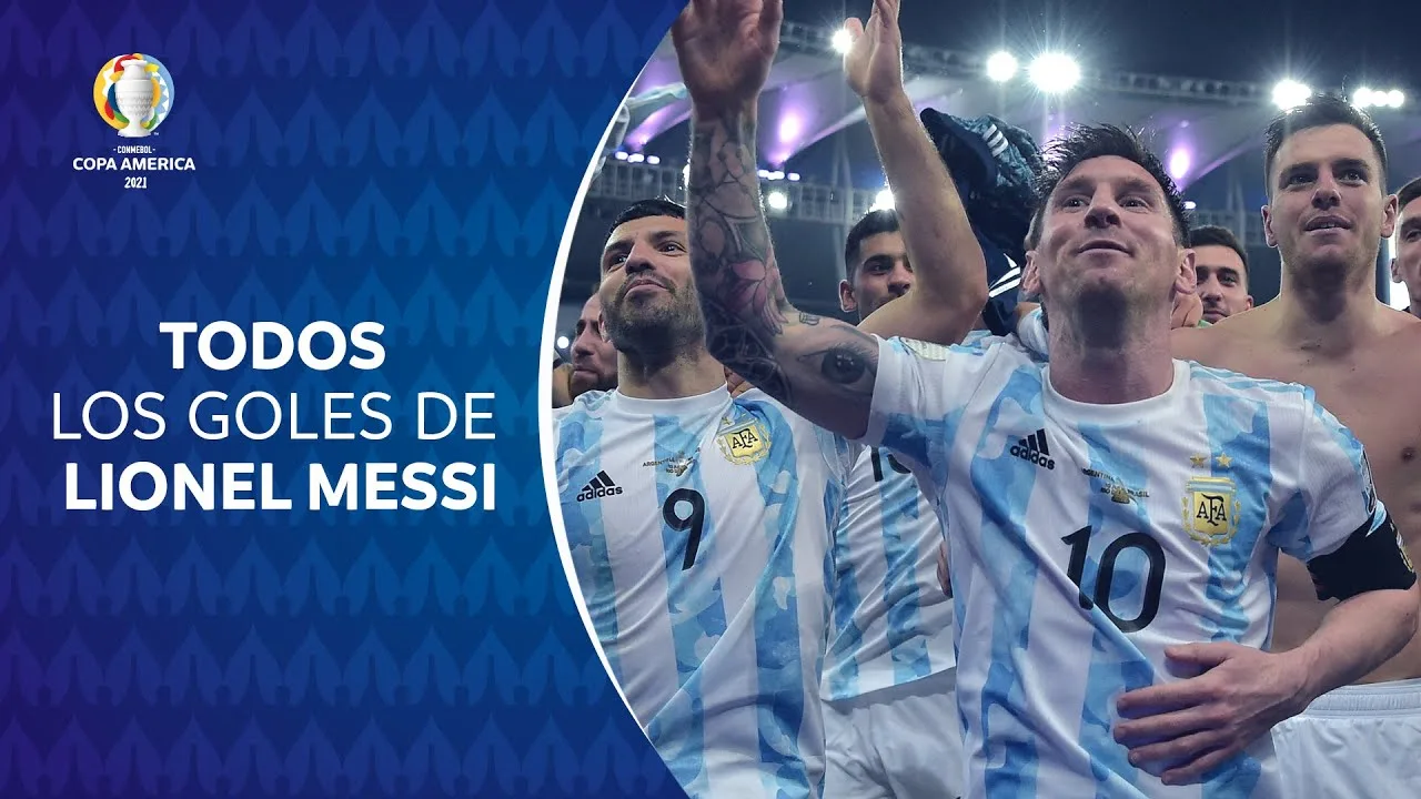 TODOS LOS GOLES DE LIONEL MESSI | COPA AMÉRICA 2021