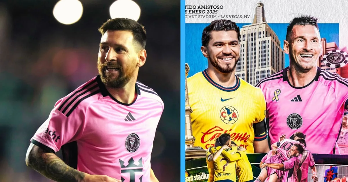 Lionel Messi affrontera le Club América : l’Inter Miami et les Águilas conviennent d’un match amical pour 2025 | Nouvelles du Mexique