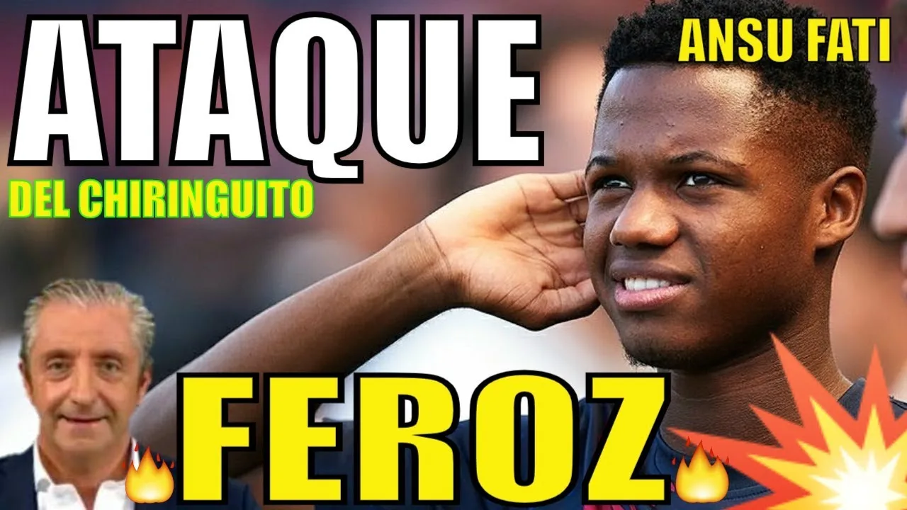 ATAQUE VERGONZOSO de el CHIRINGUITO A ANSU FATI! |