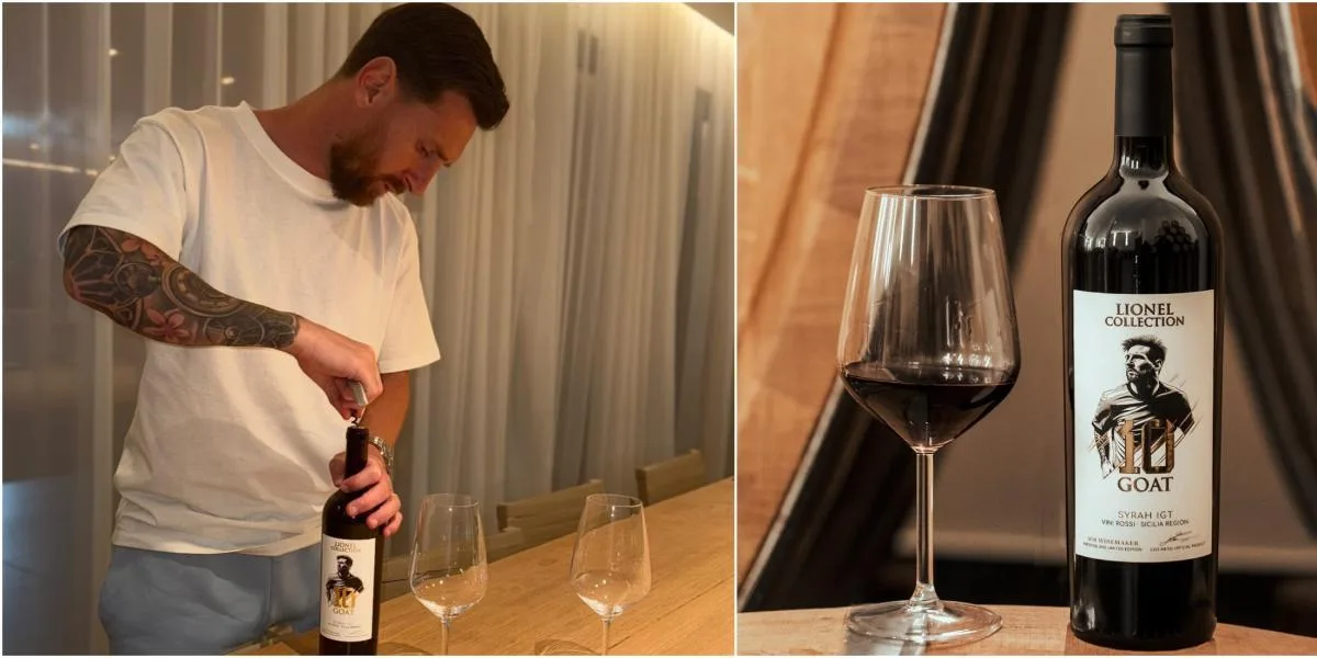Quel vin Leo Messi a-t-il bu à Noël ?