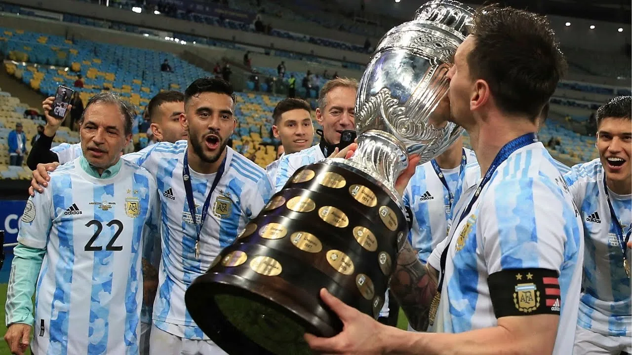 ARGENTINA BEAT BRAZIL TO WIN COPA AMERICA! LIONEL MESSI