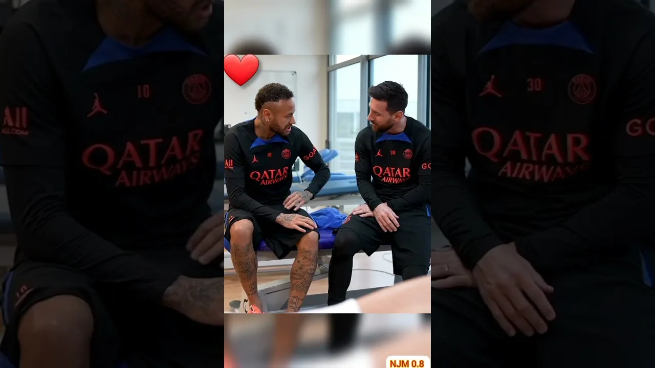 Neymar and messi's friendship #shorts #trending