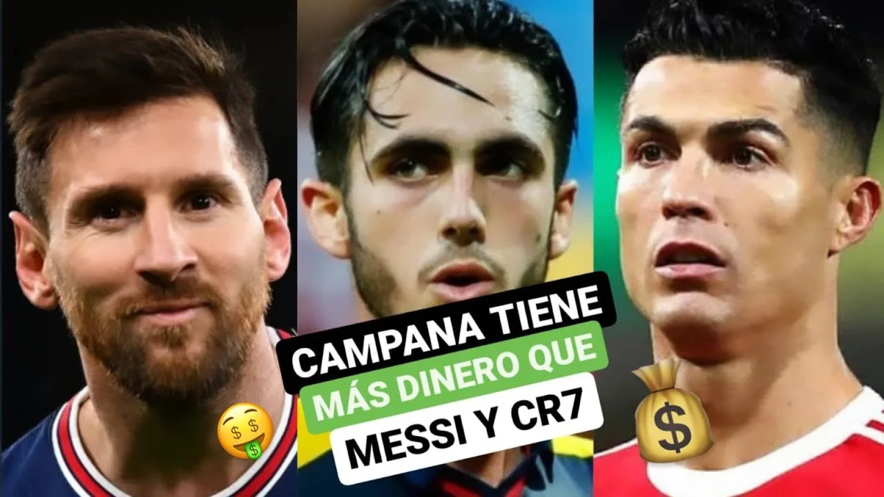 LEONARDO CAMPANA tiene MÁS PLATA  que LIONEL MESSI y