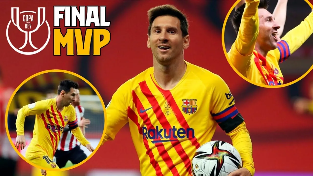 Best of Leo Messi vs Athletic Club (MVP Copa del Rey final