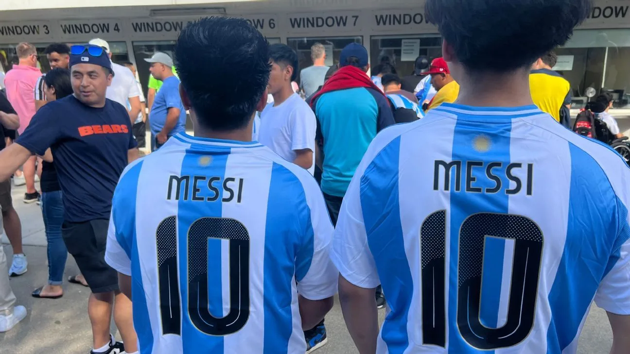 Ils ont interdit d’entrer dans le match entre le Paraguay et l’Argentine avec le maillot de Lionel Messi