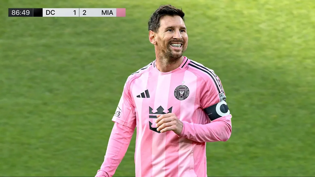 Messi contre DC United | But de puce insensé et vainqueur du match ! 🔥🐐 | 03/07/2026