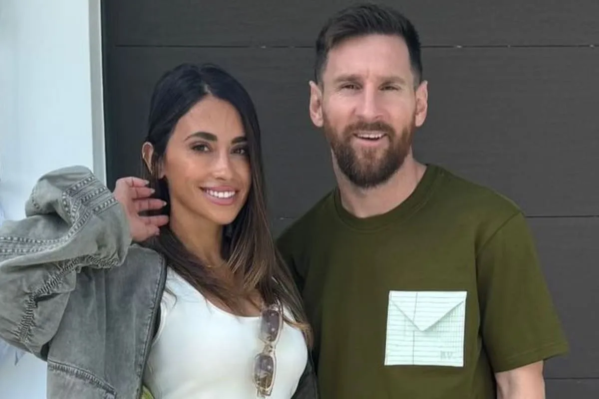 Lionel Messi a posé avec Antonela Roccuzzo pour une marque renommée et a surpris tout le monde