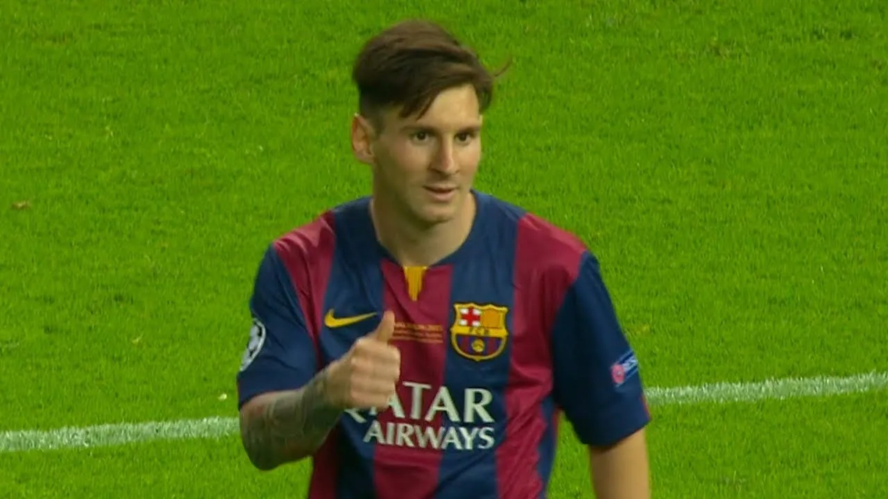 Lionel Messi vs Juventus (UCL Final) 2014-15 English