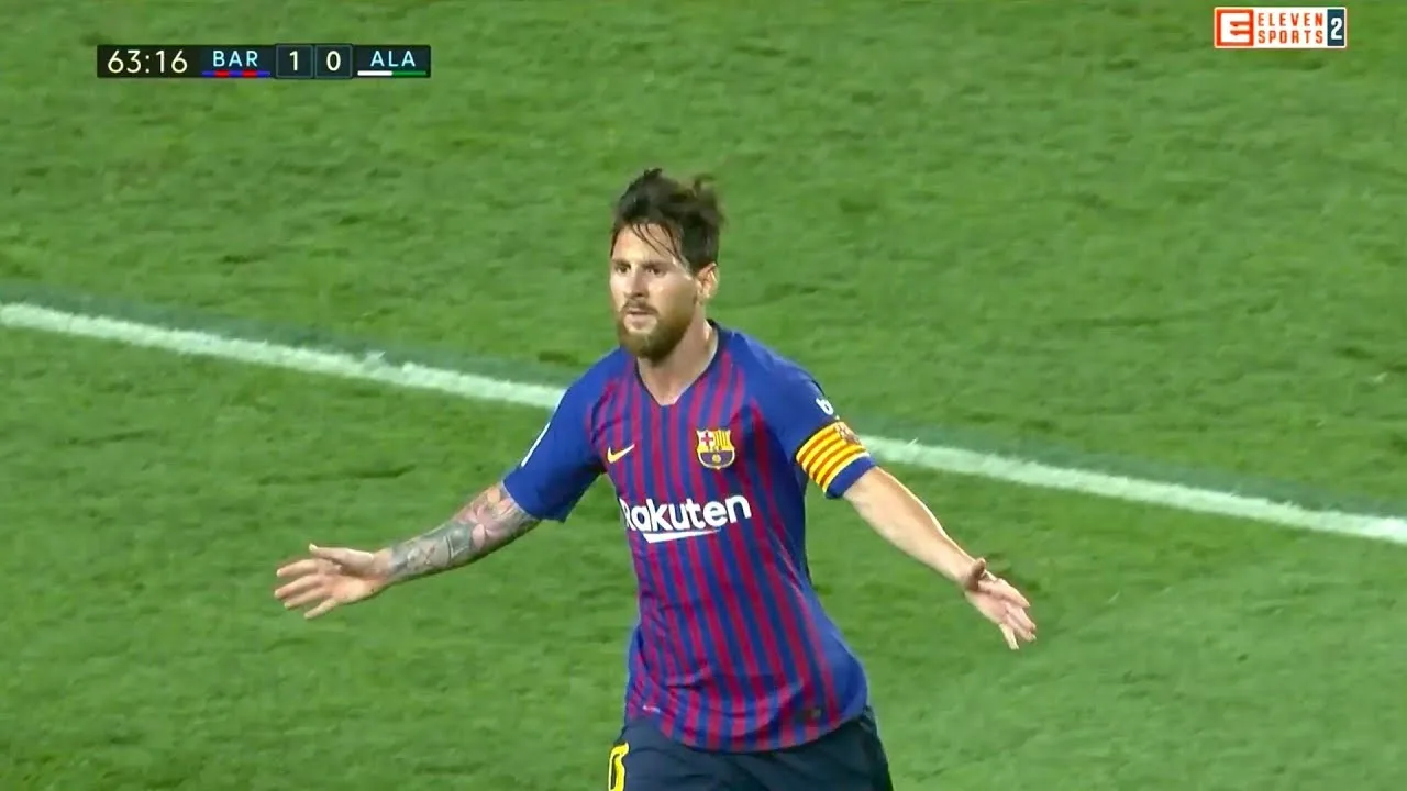 Lionel Messi vs Alaves (Home) 2018-19 English Commentary HD
