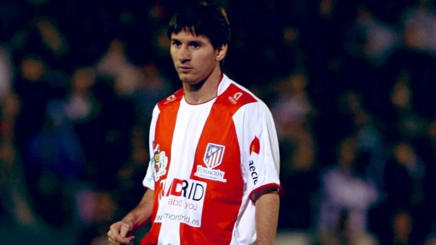 Le jour où Leo Messi a joué avec le maillot de l’Atlético de Madrid