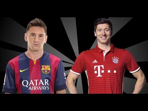 SASZETKOWY POJEDYNEK LEO MESSI VS ROBERT LEWANDOWSKI