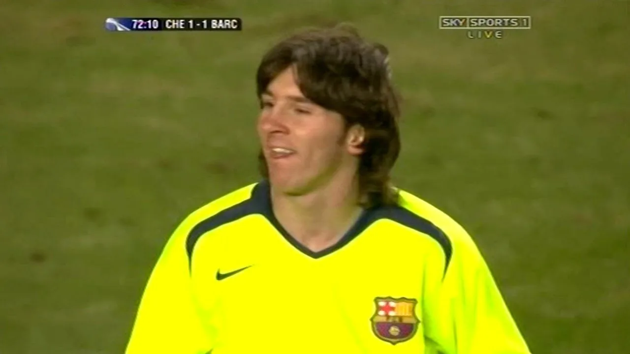 Lionel Messi vs Chelsea (UCL) (Away) 2005-06 English