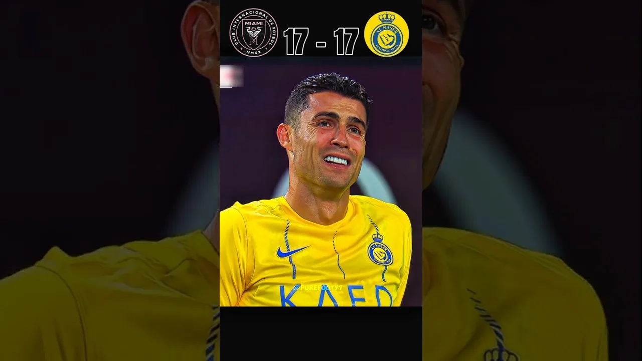 ⚽ Dernière danse de Ronaldo contre Messi | Match épique Al Nassr contre Inter Miami !