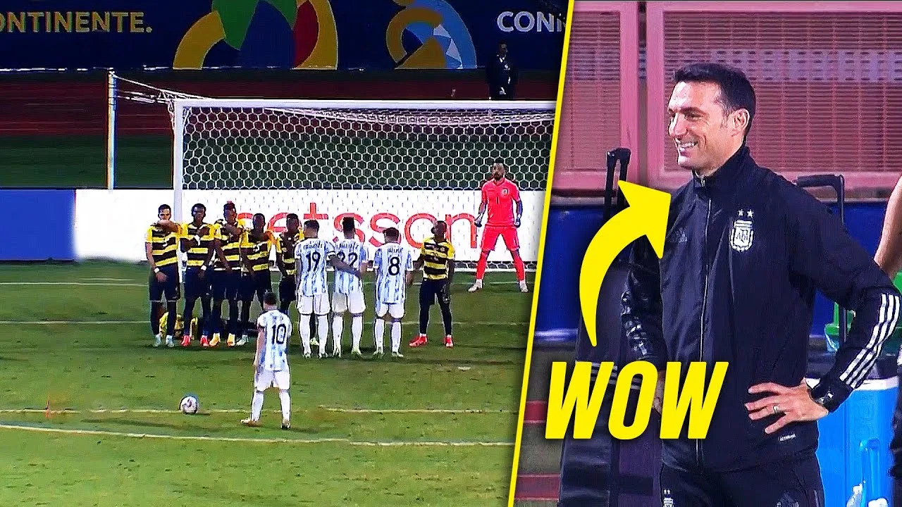 Lionel Messi – When Freekicks Become Art