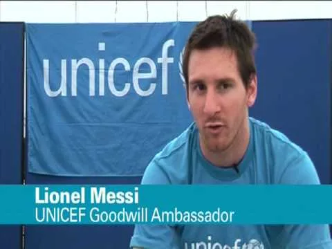 Lionel Messi visits Haiti
