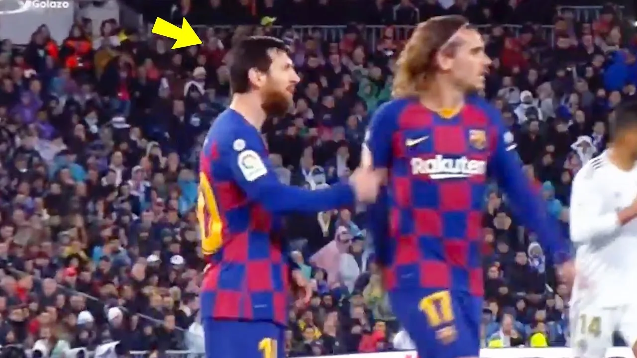 What Happened between Lionel Messi & Griezmann during El
