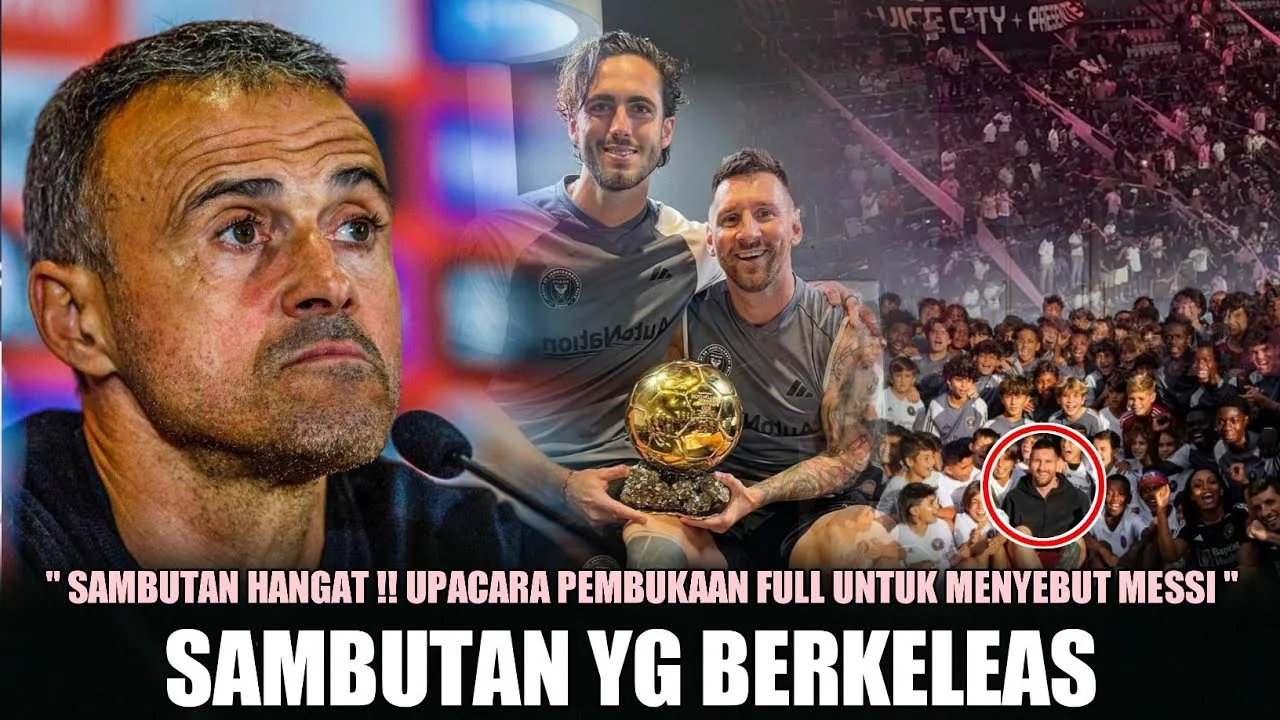 MUTLAK !! Bikin Luis Enrique Mewek Messi Sudah Move on
