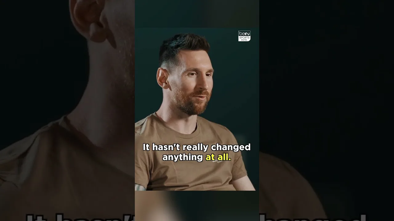 Messi: « I HAVE NOTHING LEFT TO ACHIEVE »
