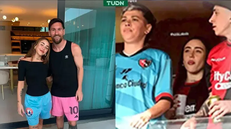 Superbe photo de Lionel Messi et Nicki Nicole après s’être retrouvés en Argentine | Football TUDN