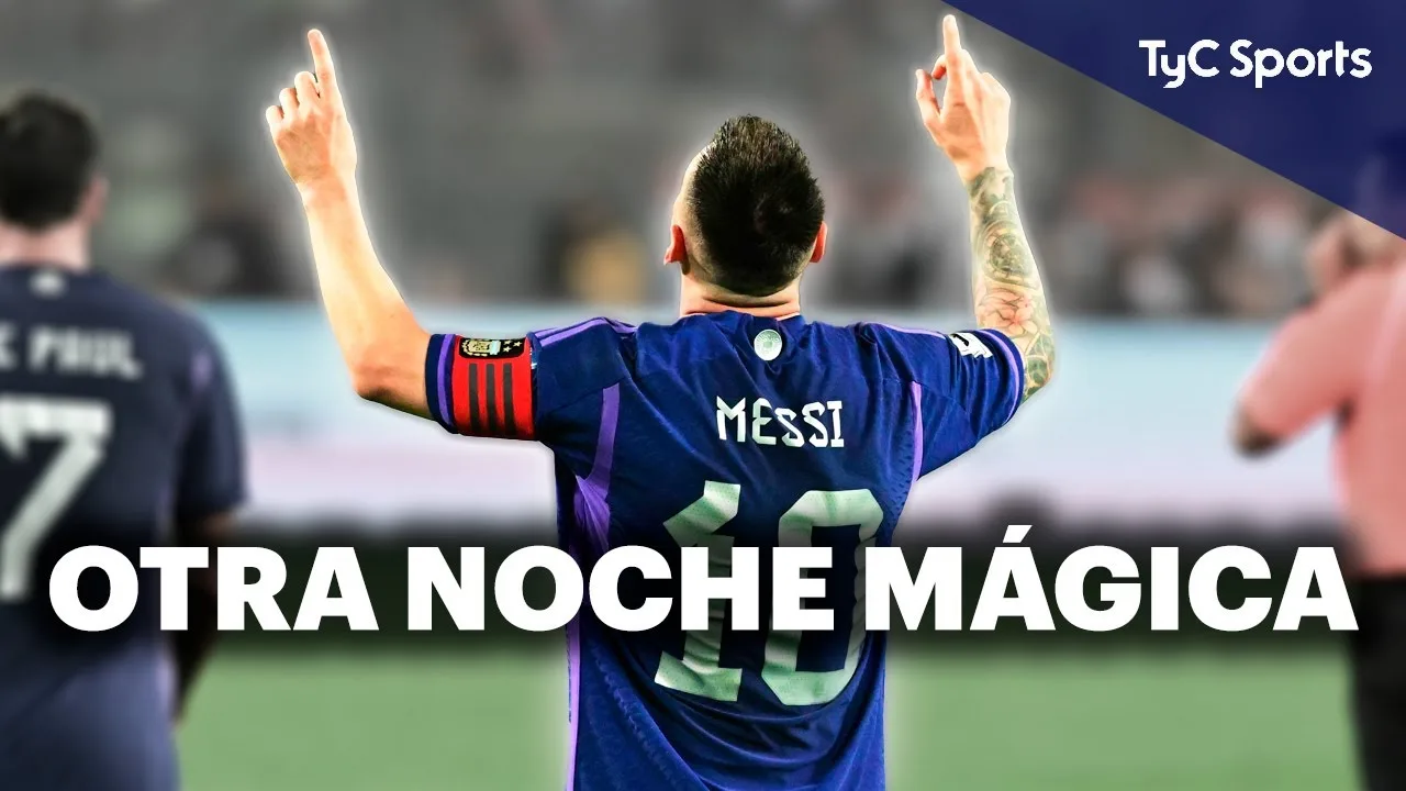 EL PARTIDAZO DE LIONEL MESSI ANTE PERÚ DOBLETE, LUJOS Y