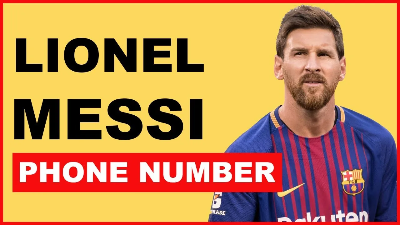 Lionel Messi's Real Phone Number! He answers!!! 😃