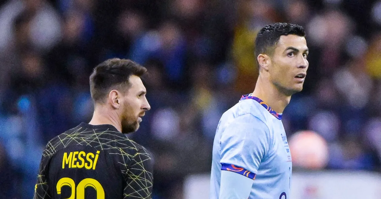 Cristiano Ronaldo et Lyonel Messi cuisine enfin?