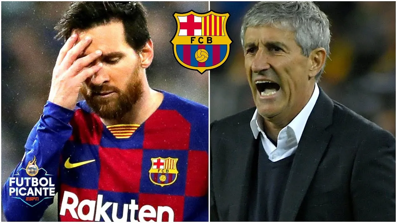 Lionel Messi y su CONTROVERSIA con Setién en Barcelona. ¿Es