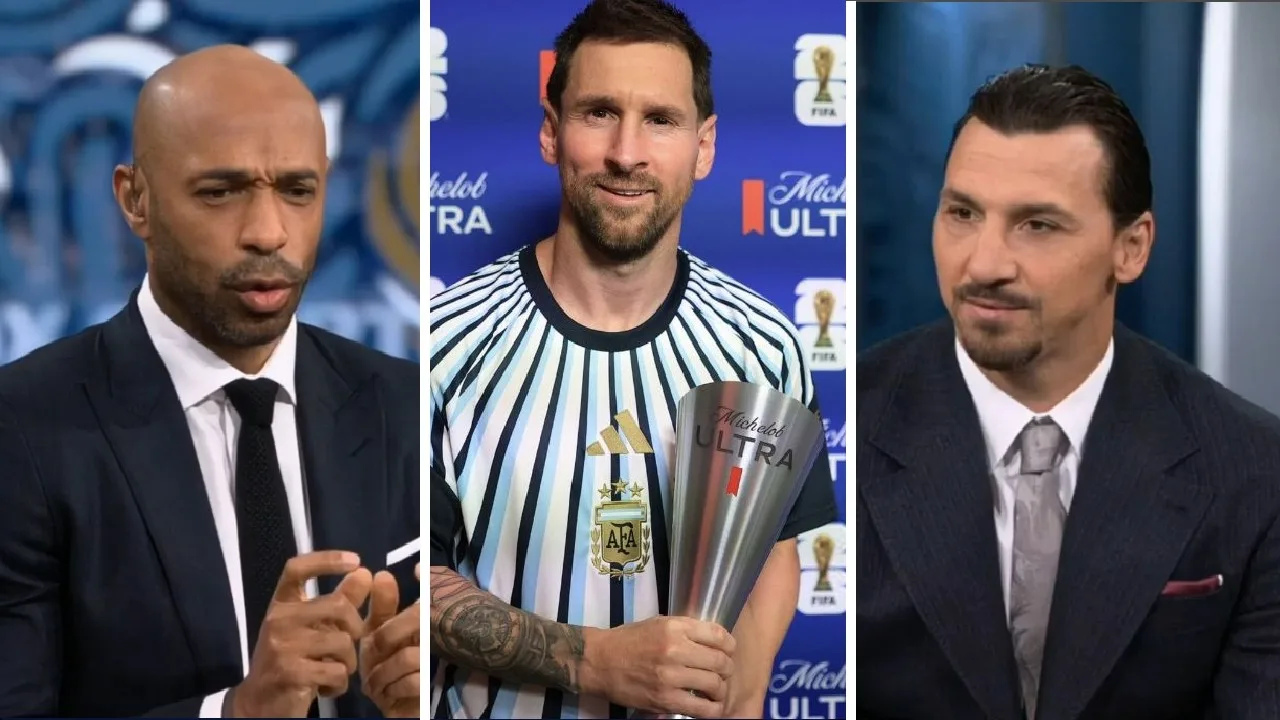« SEULEMENT CHÈVRE! » Henry et Zlatan réagissent alors que Messi surpasse Haaland et Mbappé lors d’une journée historique