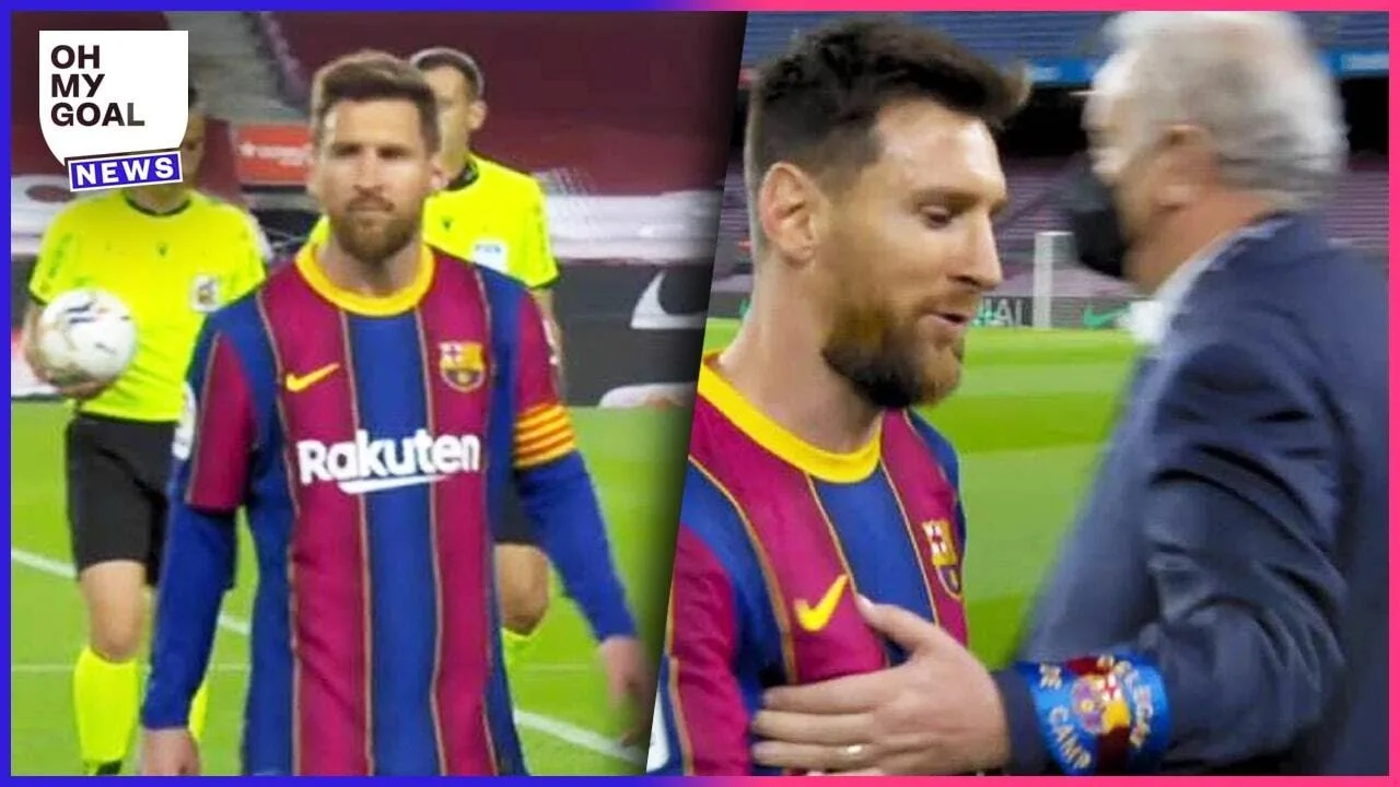 Why Lionel Messi was so angry at the referee on his way back