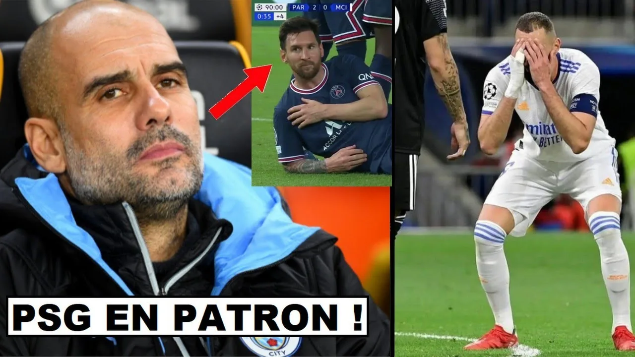 GUARDIOLA EST SOUS LE CHOC, LEO MESSI PUNIT MANCHESTER