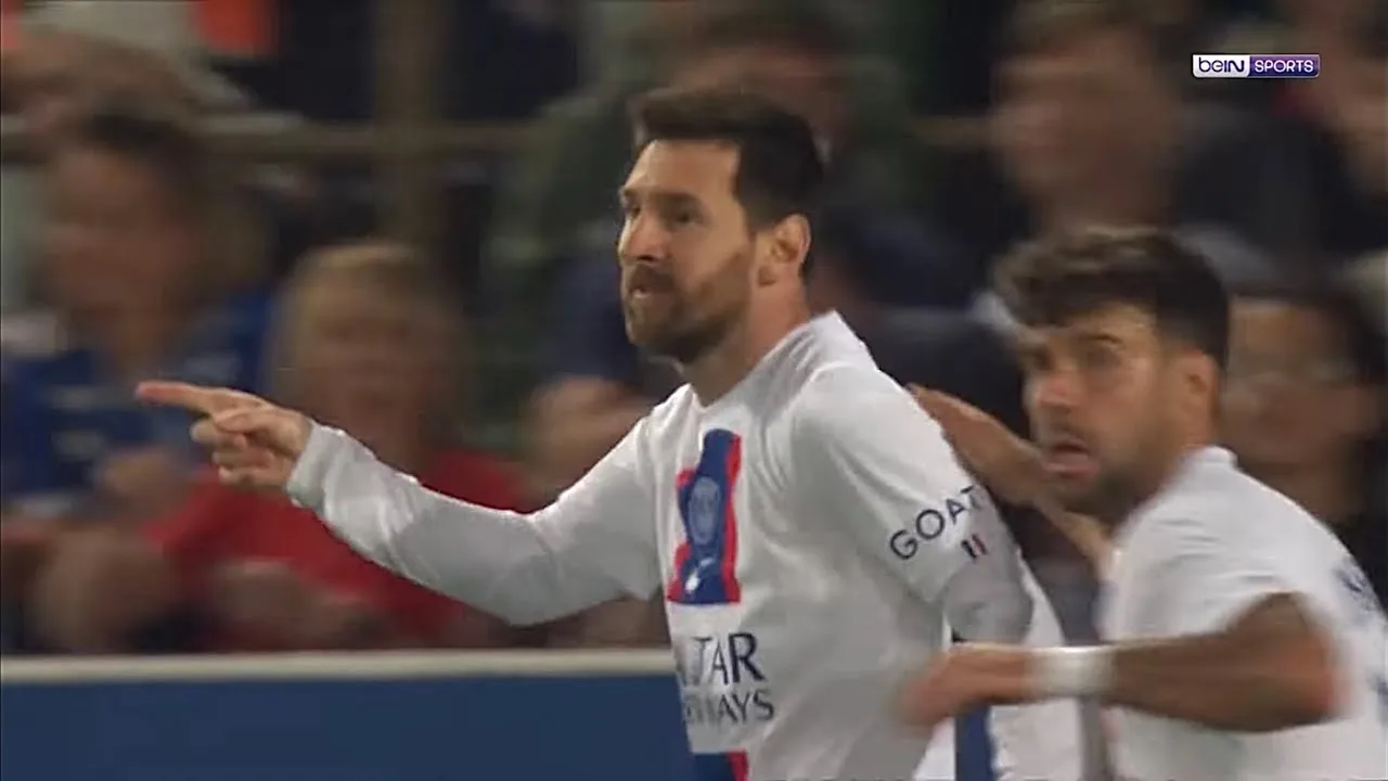 Lionel Messi Goal vs against Strasborg