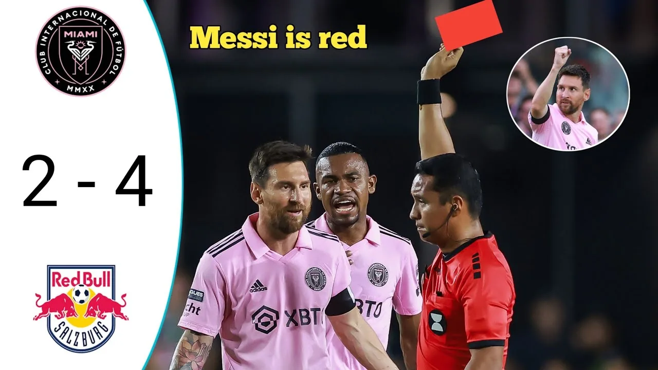Messi 2 Goal Inter Miami vs Red Bull 4-2 All Goals &