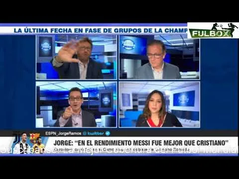 Leo Messi MEJOR que Cristiano Ronaldo en DERROTA Barcelona