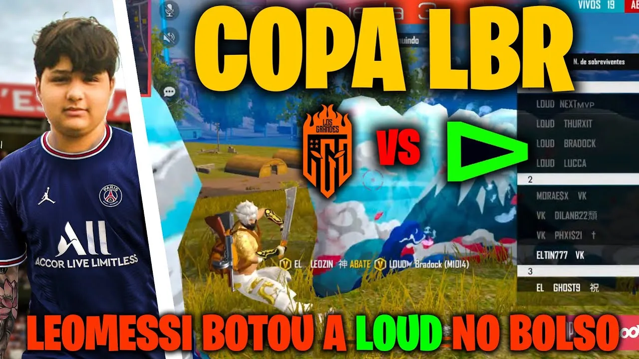 COPA LBR LEOMESSI BOTOU OS 4 DA LOUD NO BOLSO – LOS GRANDES