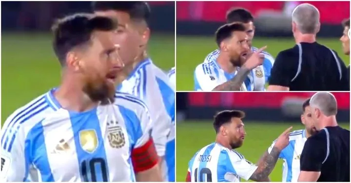 Ce que Lionel Messi a dit furieusement à l’arbitre après le Paraguay 2-1 Argentine