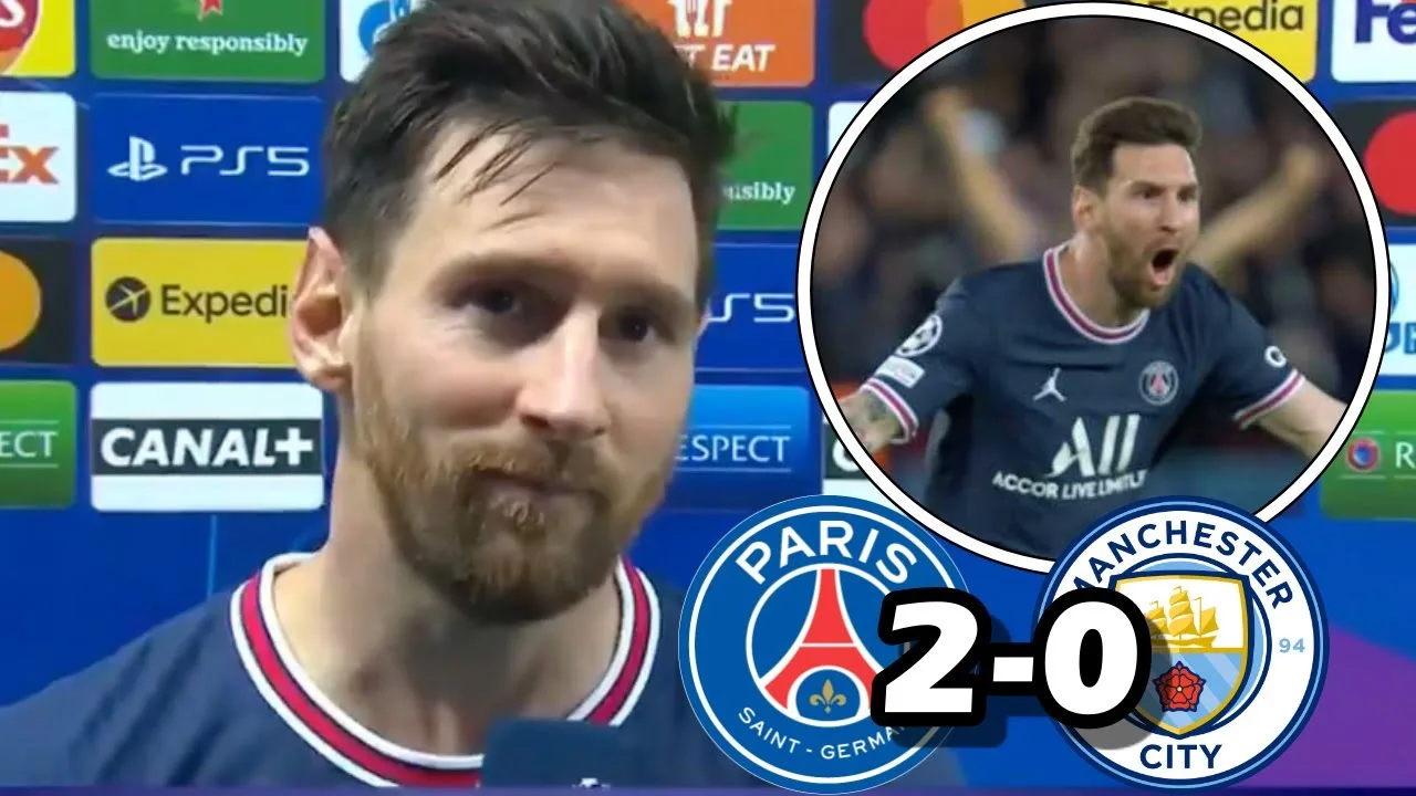 DECLARACIONES DE LEO MESSI TRAS ANOTAR SU PRIMER GOL CON EL