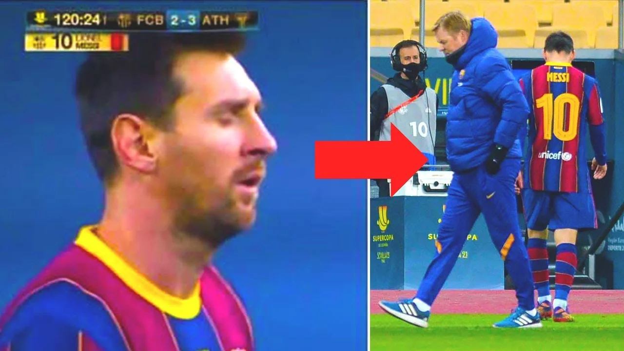 ¡Esto es LO QUE SUCEDIÓ entre MESSI y KOEMAN después de