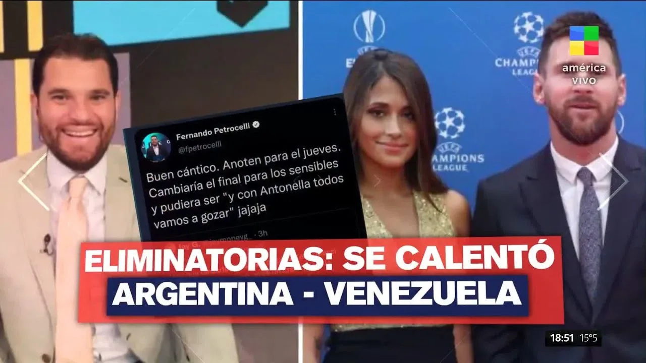 Repudio al tuit de un periodista: pide provocar a Lionel