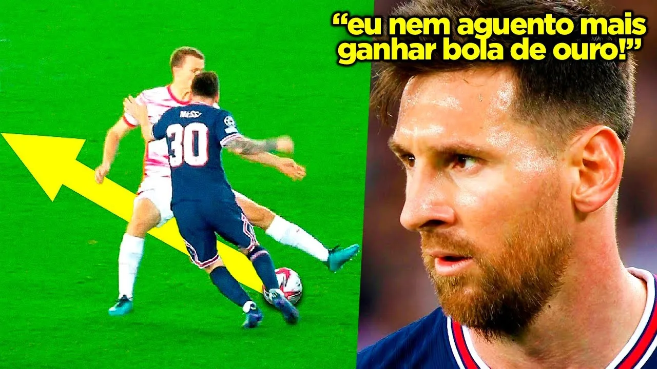LIONEL MESSI NÃO MERECE A BOLA DE OURO EM 2021?? OK, AGORA