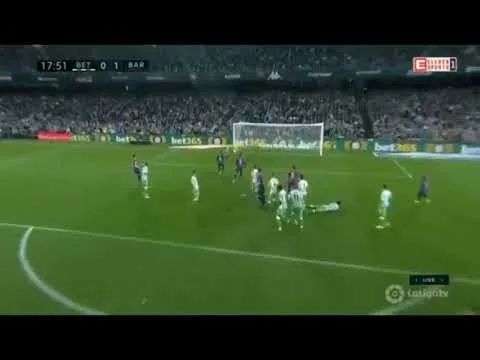 Lionel Messi 3 amazing free kicks in 3 matches! Real Betis |