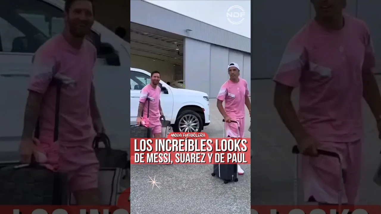 Les looks incroyables de Leo Messi, Luis Suarez et Rodrigo de Paul 😍 #leassi #messi #LUisuarez