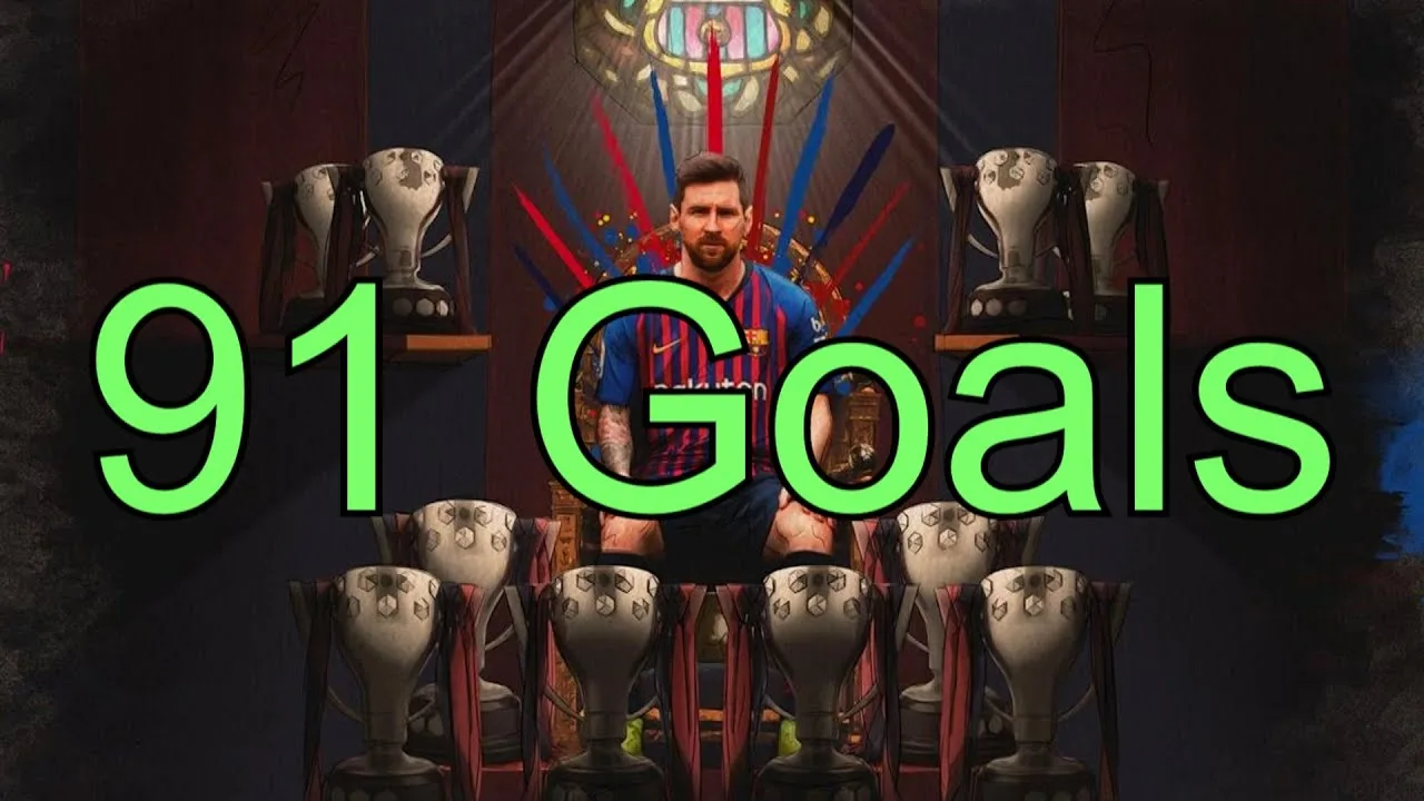 When Messi Scored 91 Goals In One Year