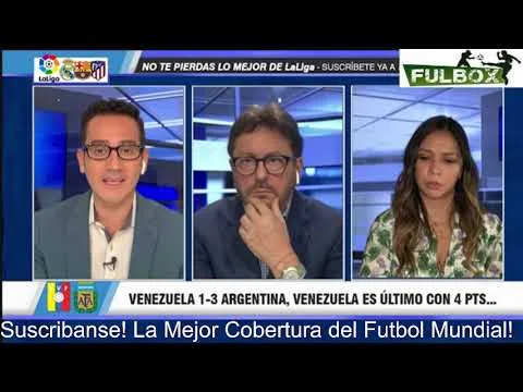 Argentina GRAN momento VENCE 3-1 Venezuela Leo Messi se