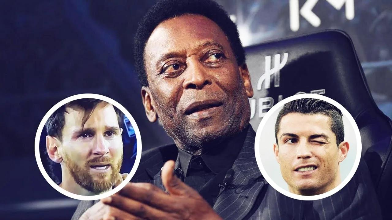 Pelé: "Cristiano Ronaldo is above Leo Messi but I'm