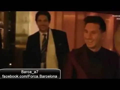 Cristiano Ronaldo sends his son to greet Lionel Messi
