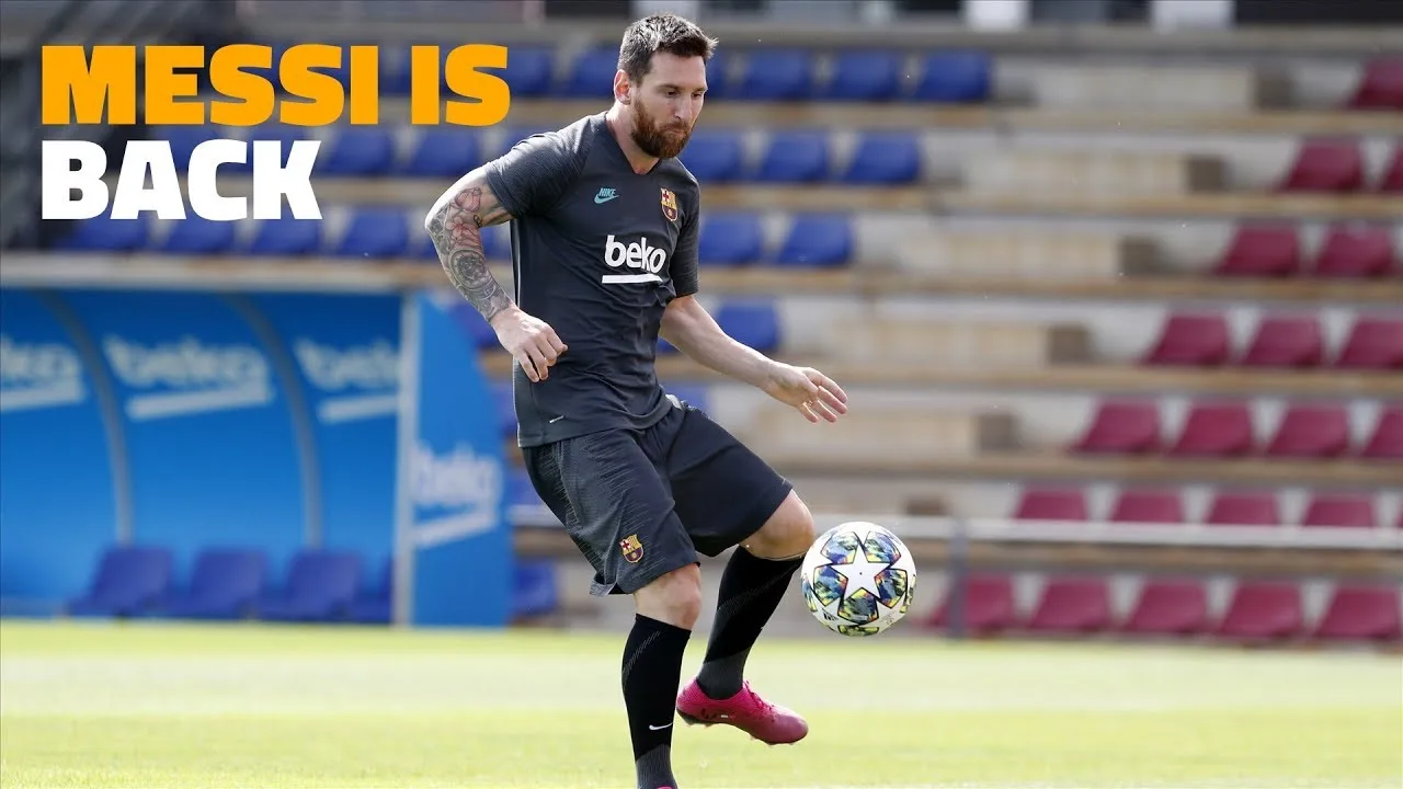 Leo Messi recovers in time for the Champions League