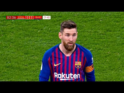 Lionel Messi vs Real Madrid (Away) (CDR) 2018-19 HD 1080i
