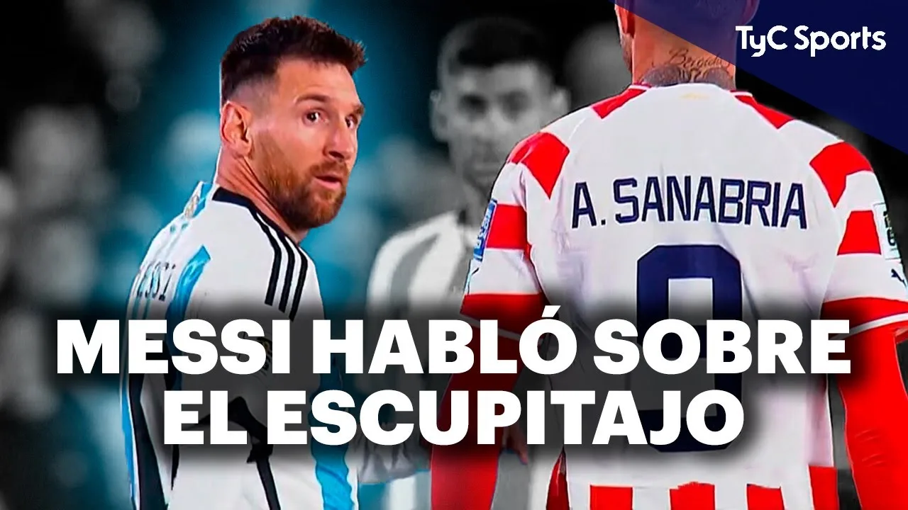 MESSI Y EL CRUCE CON SANABRIA « ME DIJERON QUE UNO DE ELLOS