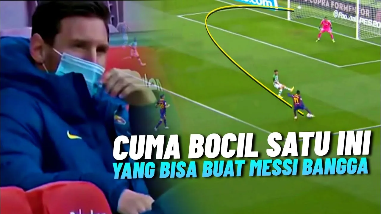 DIA COCOK JADI PENGGANTIKU  LIhat Reaksi Lionel Messi Saat